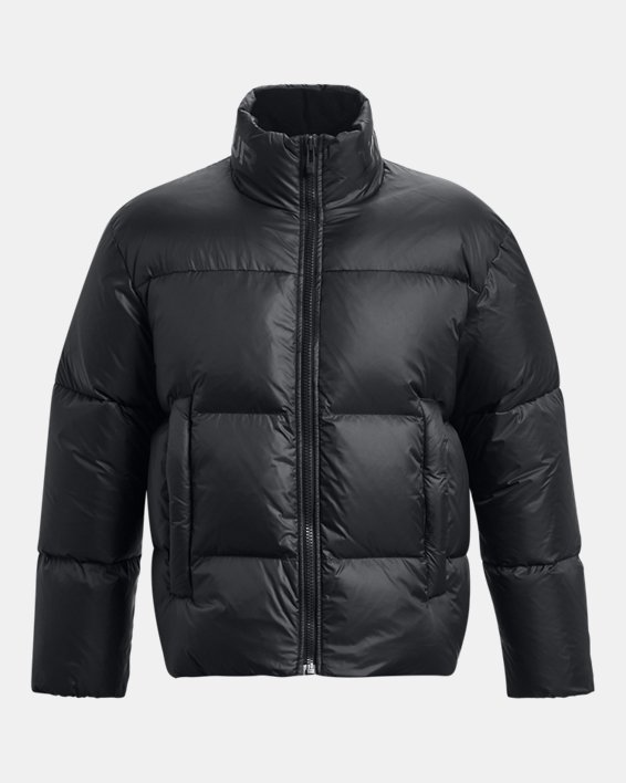 Men's ColdGear® Infrared Down Puffer Jacket, Black, pdpMainDesktop image number 7